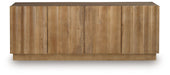 Timkins - Accent Cabinet - White Washed - Stylish Home Furniture