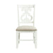 Stone - Wooden Swirl Back Side Chair (Set of 2) - Stylish Home Furniture