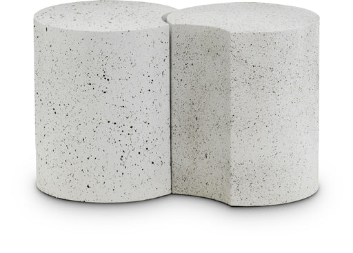 Dimple - End Table - Terazzo Finish