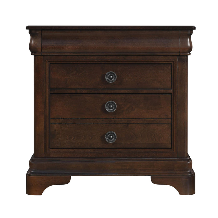 Cameron - Nightstand - Dark Brown - Stylish Home Furniture