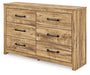 Maystonna - Six Drawer Dresser - Stylish Home Furniture