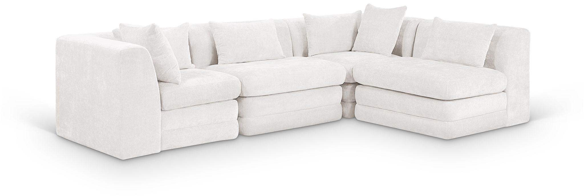 Stellar - 4 Piece Upholstered Modular Sectional