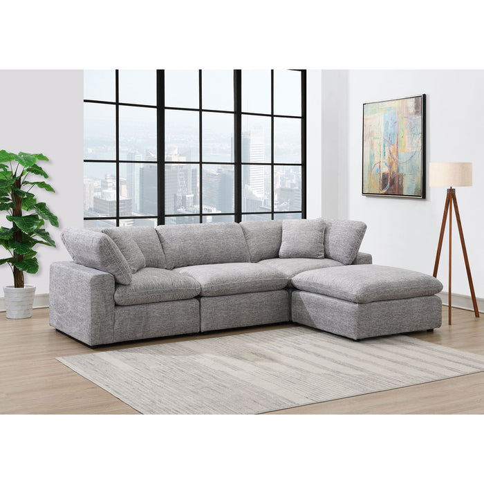 Cloud 9 - Ottoman - Zaftag Dove - Stylish Home Furniture