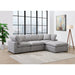 Cloud 9 - Ottoman - Zaftag Dove - Stylish Home Furniture