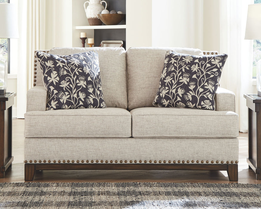 Ballina - Loveseat - Linen - Stylish Home Furniture