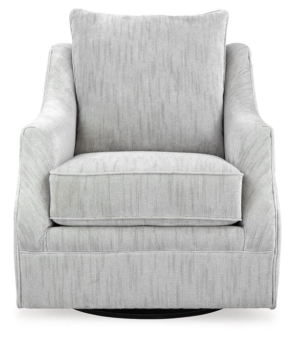 Gubbins - Swivel Accent Chair - Gray - Stylish Home Furniture