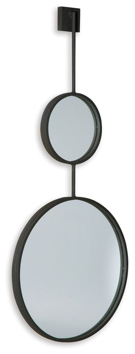 Brewer - Accent Mirror - Black - Stylish Home Furniture