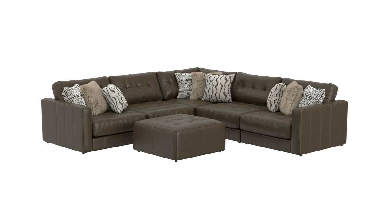 Siena - Modular Sectional And Cocktail Ottoman - Stylish Home Furniture