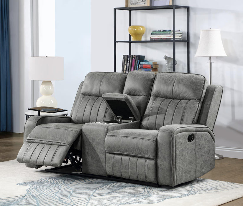U172 - Motion Loveseat - Gray