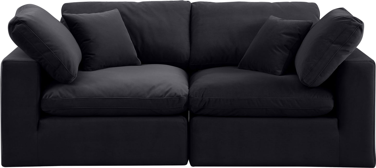 Comfy - Velvet Modular Sofa 2 Seats