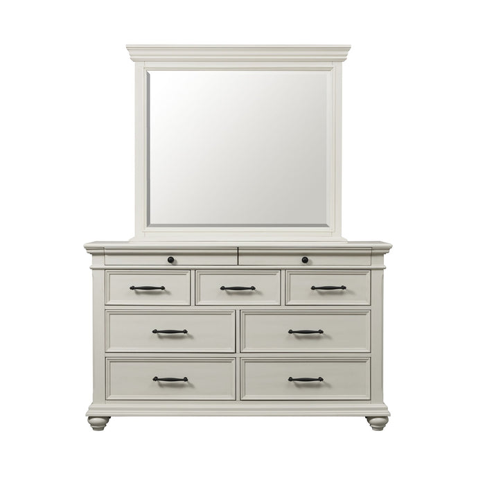 Slater - 9-Drawer Dresser With Mirror - Stylish Home Furniture