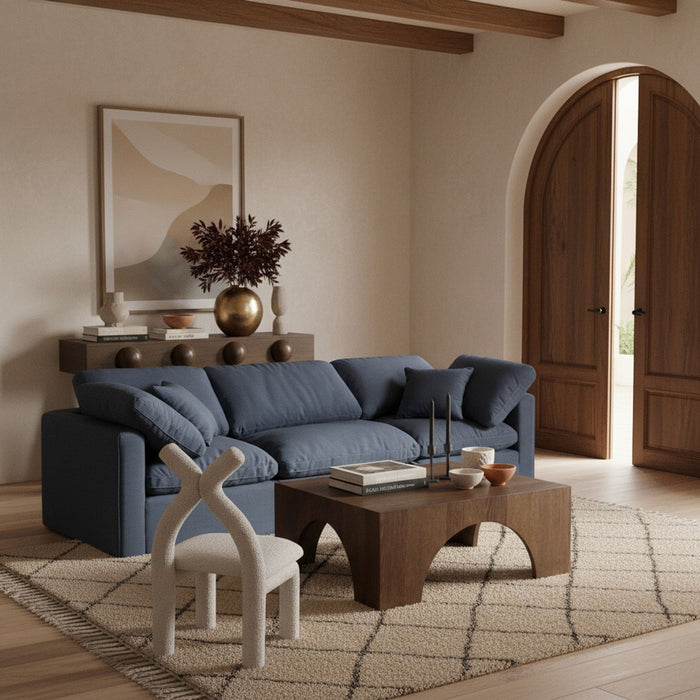 Indulge - Linen 3 Seat Modular Sofa