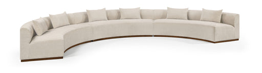 Avanti - Chenille Fabric Upholstered 3 Piece Modular Sectional - Stylish Home Furniture