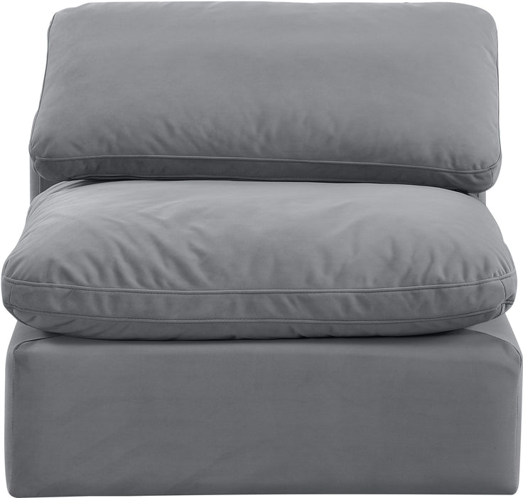 Indulge - Velvet Armless Chair - Stylish Home Furniture