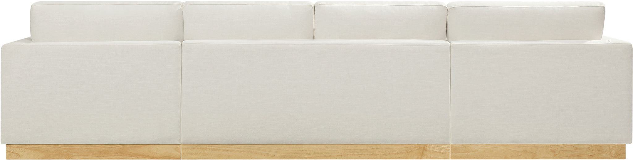 Johanna - 3 Piece Sectional - Natural Base - Stylish Home Furniture