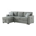 Caracas - Sectional Sleeper Chofa With Pull Bed, Drop Table & USB - Stylish Home Furniture