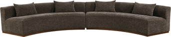 Avanti - 182.5" Chenille Fabric Upholstered 2 Piece Modular Sectional - Stylish Home Furniture