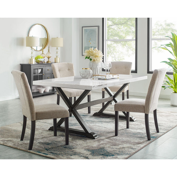 Lexi - Dining Table - White - Stylish Home Furniture