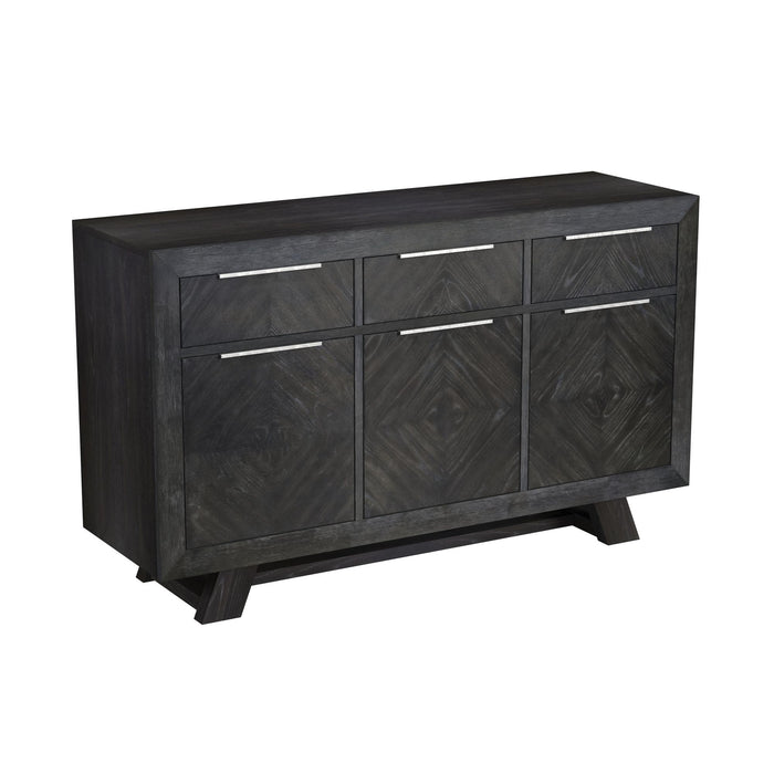 Transcend - Server - Charcoal - Stylish Home Furniture