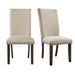 Jax - Upholstered Side Chair (Set of 2) - Cream - Stylish Home Furniture