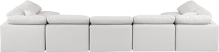 Indulge - Faux Leather 7 Piece Modular U-Shaped Sectional - Stylish Home Furniture