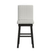 Jemma - Swivel Bar Stool - Dark Espresso - Stylish Home Furniture