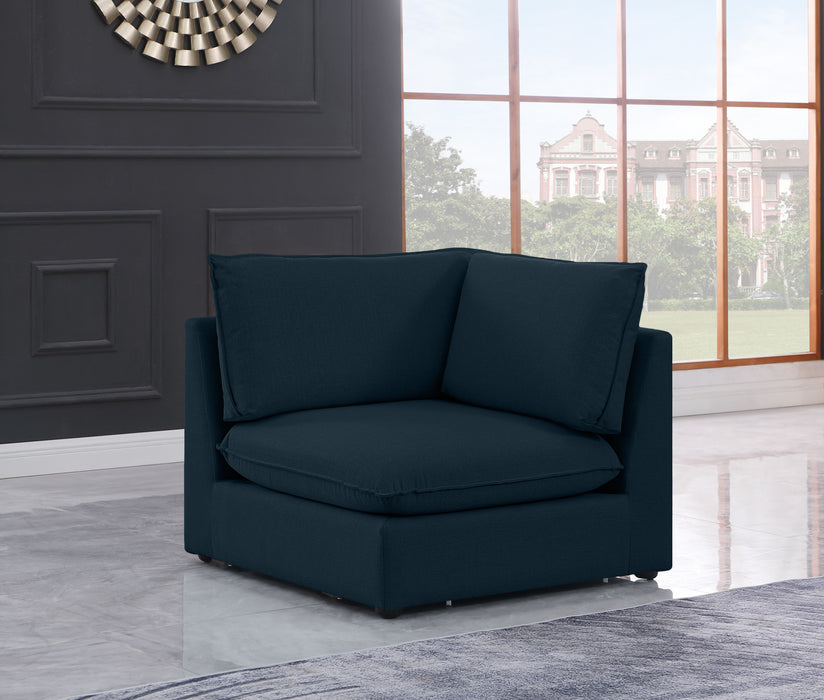 Mackenzie - Corner Chair - Navy