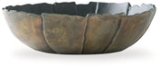 Aidman - Bowl - Black / Antique Gold Finish - Stylish Home Furniture