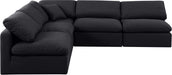 Indulge - Linen 5 Piece Modular Corner Armless Sectional - Stylish Home Furniture