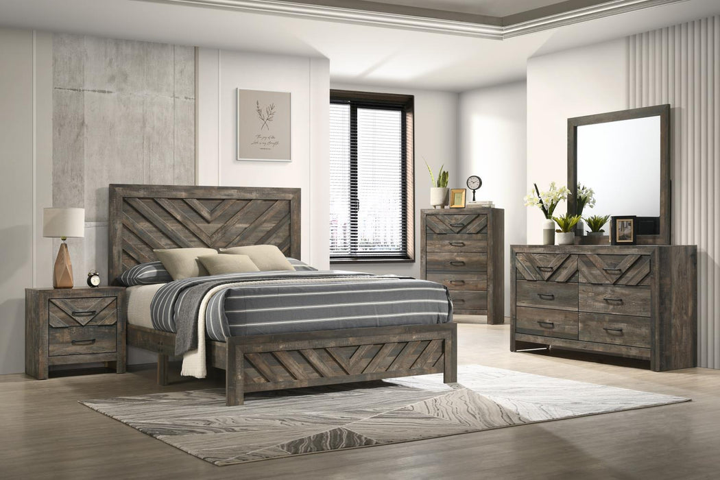B500 - Dresser - Antique Brown