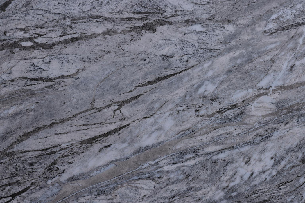 T122 - Marble Top Table Set (Set of 3) - Gray