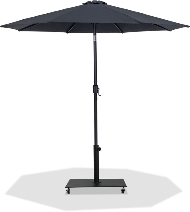 Fiji - Aluminum Patio Umbrella With Square Black Base