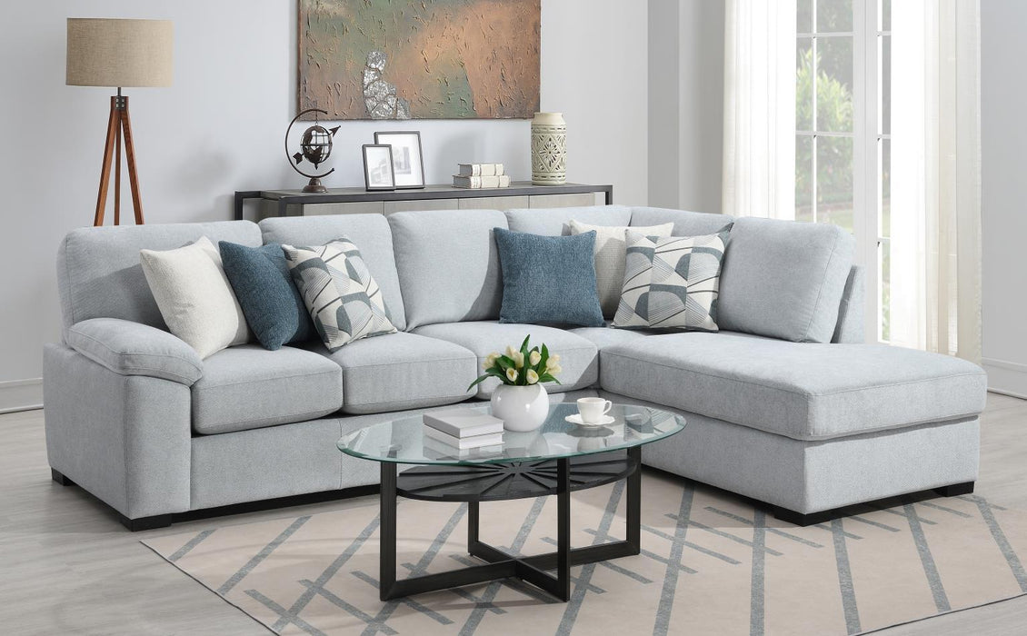 U369 - 2 Piece Sectional - Gray