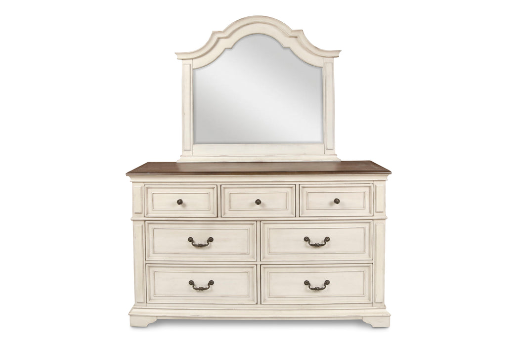 Anastasia - Mirror - Antique White