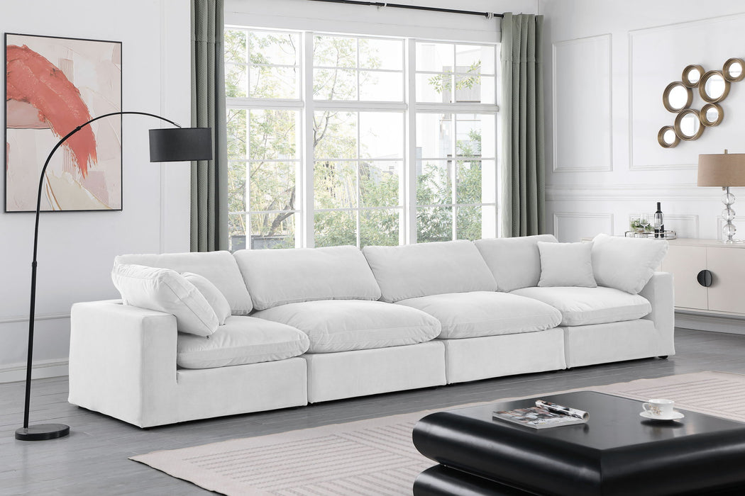 Comfy - Velvet Modular Sofa 4 Seats