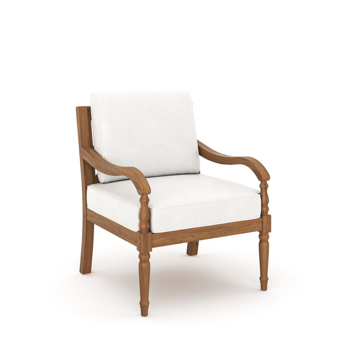 Savannah - Club Chairs (Set of 2) - White Linen