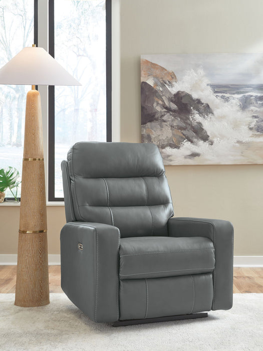 Pennacle Pier - Power Recliner With Adjustable Headrest - Stylish Home Furniture