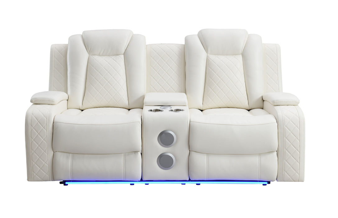 Orion - Console Loveseat With Dual Recliners