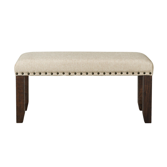 Jax - Bench - Cream - Stylish Home Furniture