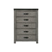 Wade - 5-Drawer Chest - Black Finish - Stylish Home Furniture