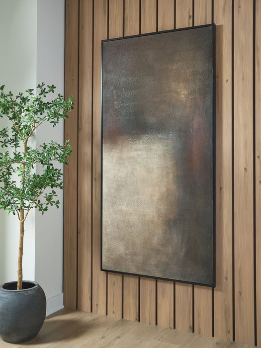 Wernmen - Wall Art - Brown / Rust / Cream - Stylish Home Furniture