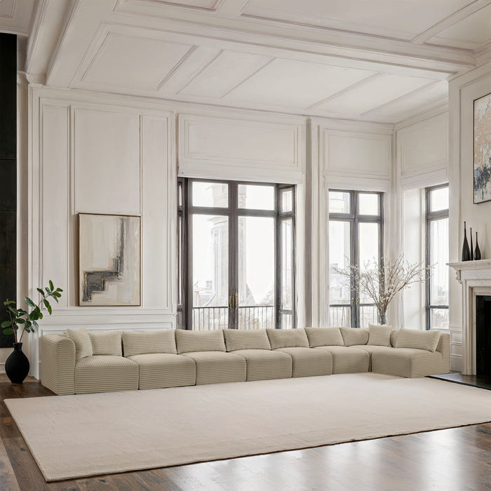 Shaggy - 8 Piece Modular Sectional