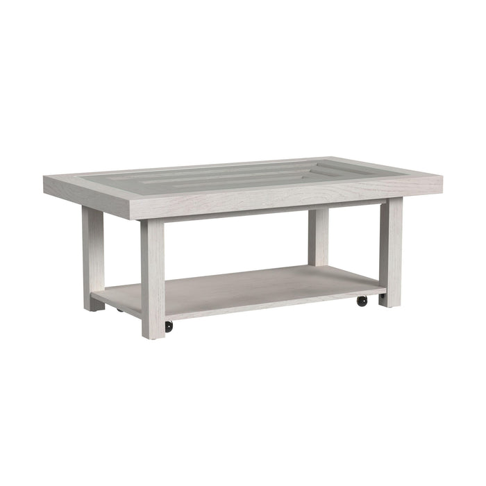 Avalanche - Coffee Table - Antique White - Stylish Home Furniture