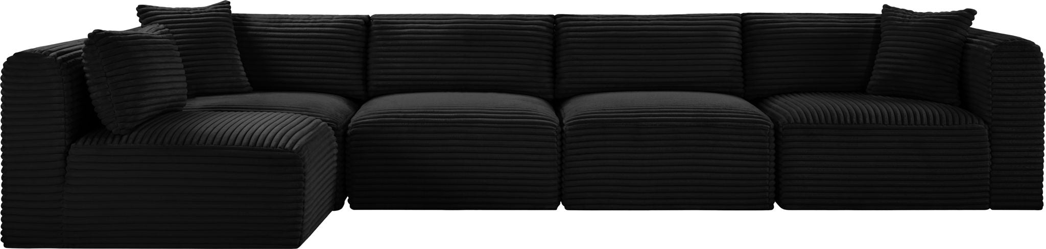 Shaggy - 5 Piece Modular Sectional