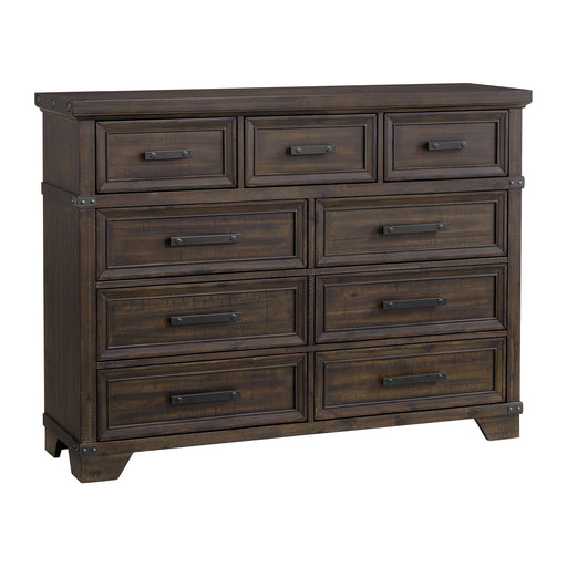 Colorado City - 9-Drawer Dresser - Charcoal - Stylish Home Furniture