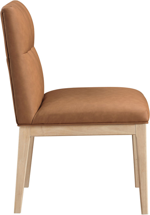Adrian - Dining Side Chair (Set of 2) - Light Brown Legs