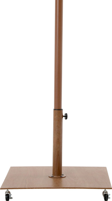 Amalfi - Aluminum Patio Umbrella - Light Brown Base / Light Brown Pole - Stylish Home Furniture