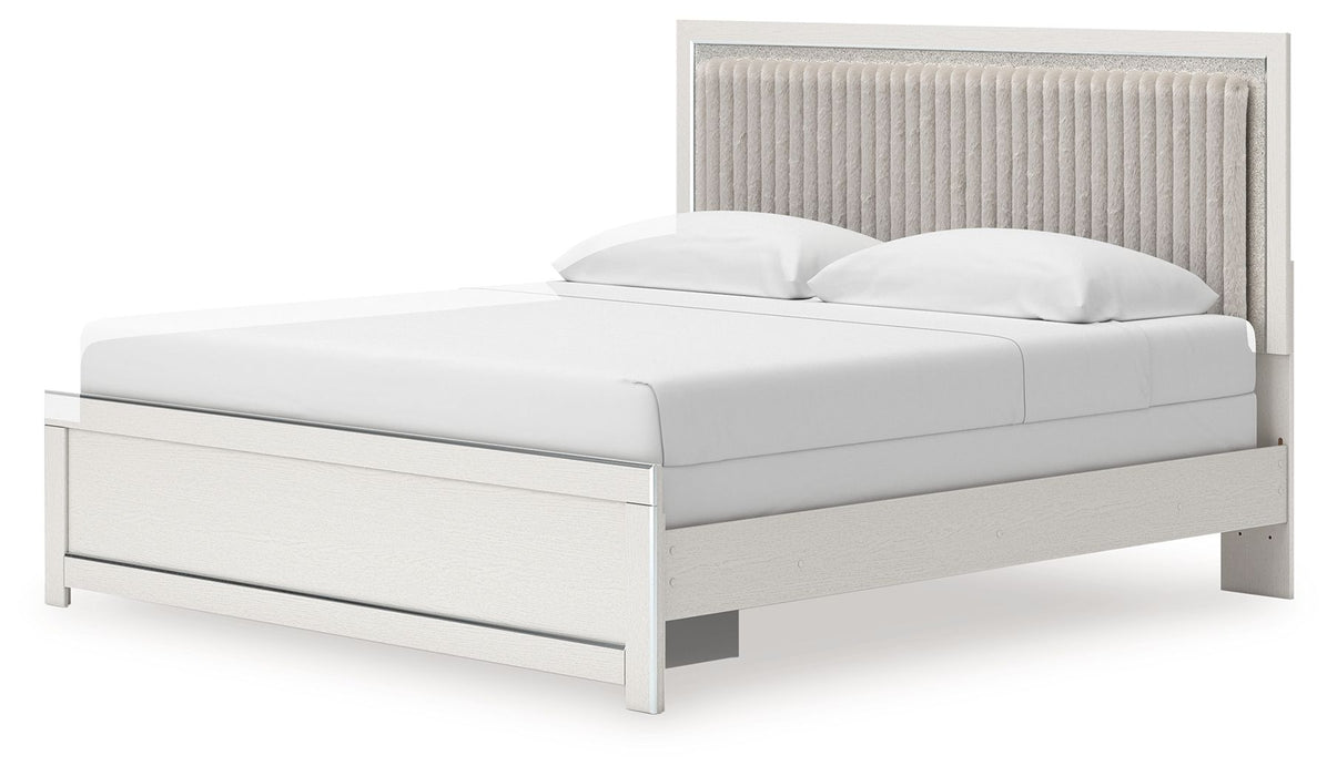 Zuraleus - Upholstered Panel Bed