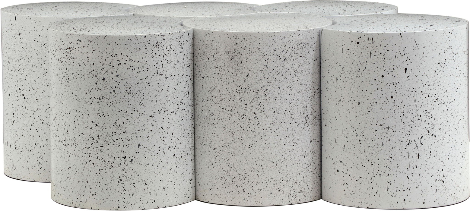 Dimple - 6 Piece Modular Coffee Table - Terazzo Finish