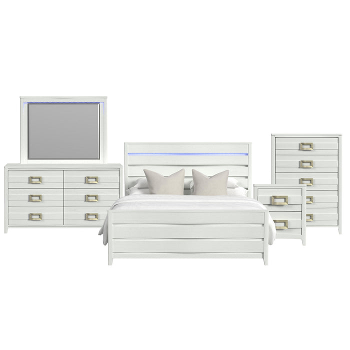 Tobias - Bedroom Set With LED - Stylish Home Furniture